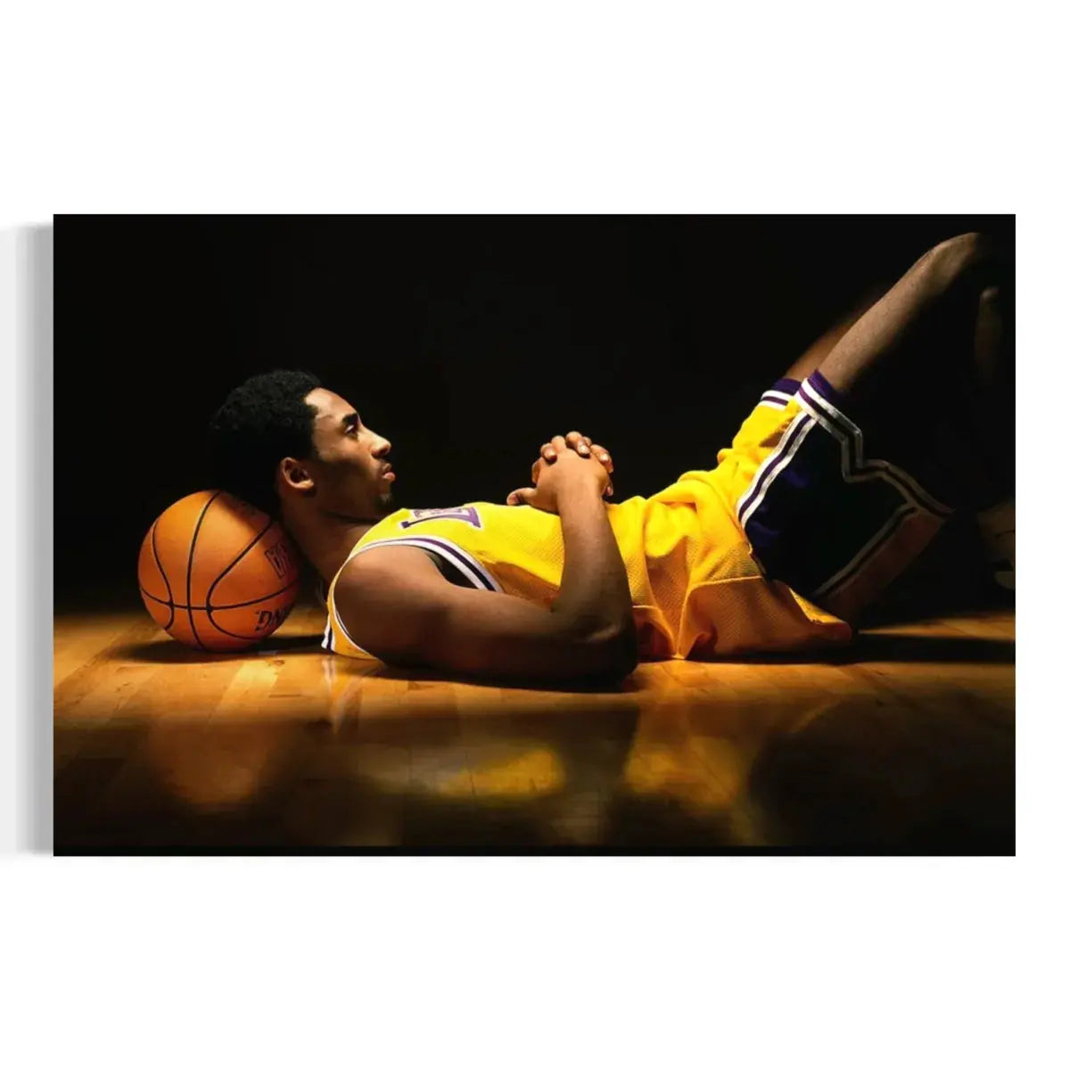 Lakers Reflective Basketball Art