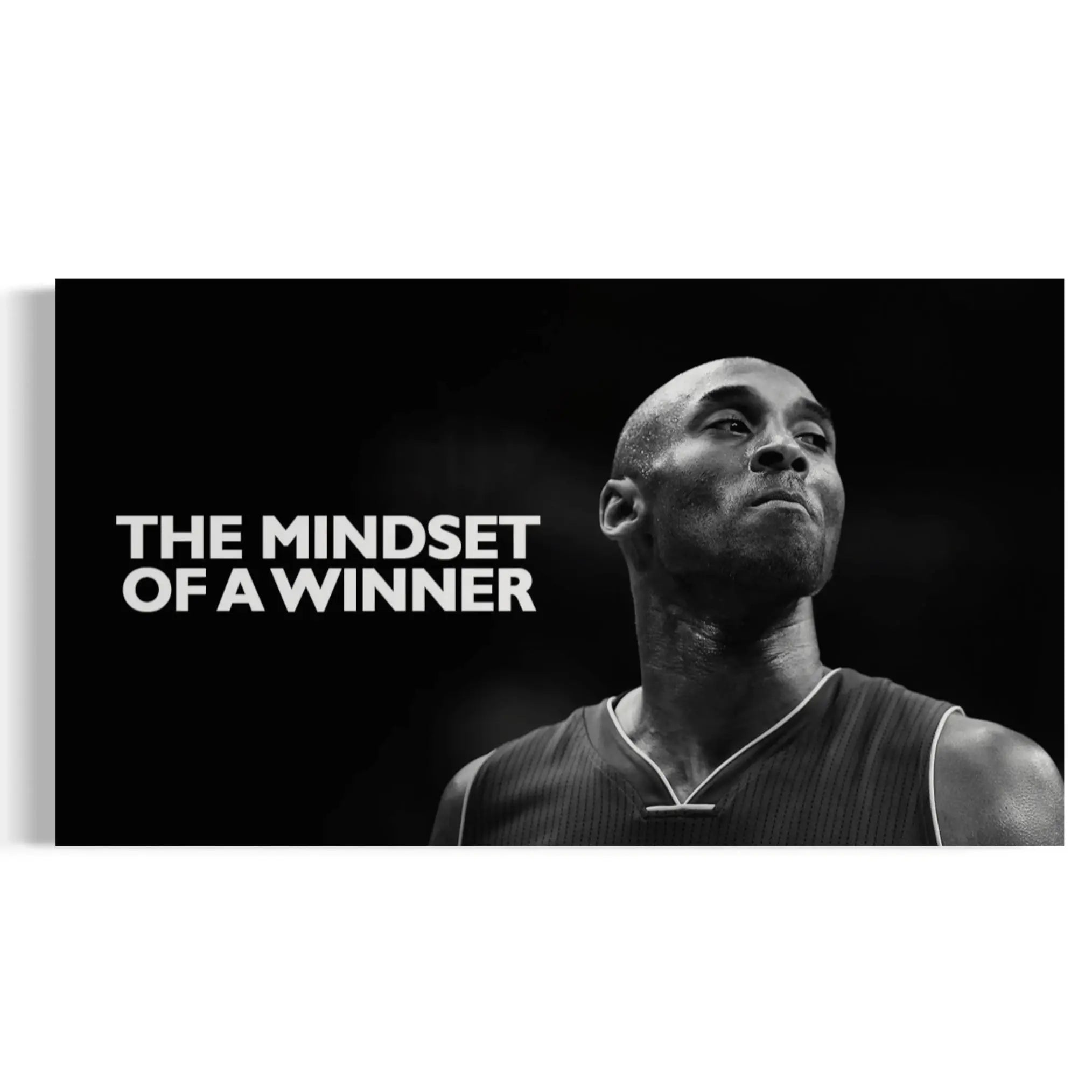 Kobe Bryant Canvas Wall Art – The Mindset of a Winner