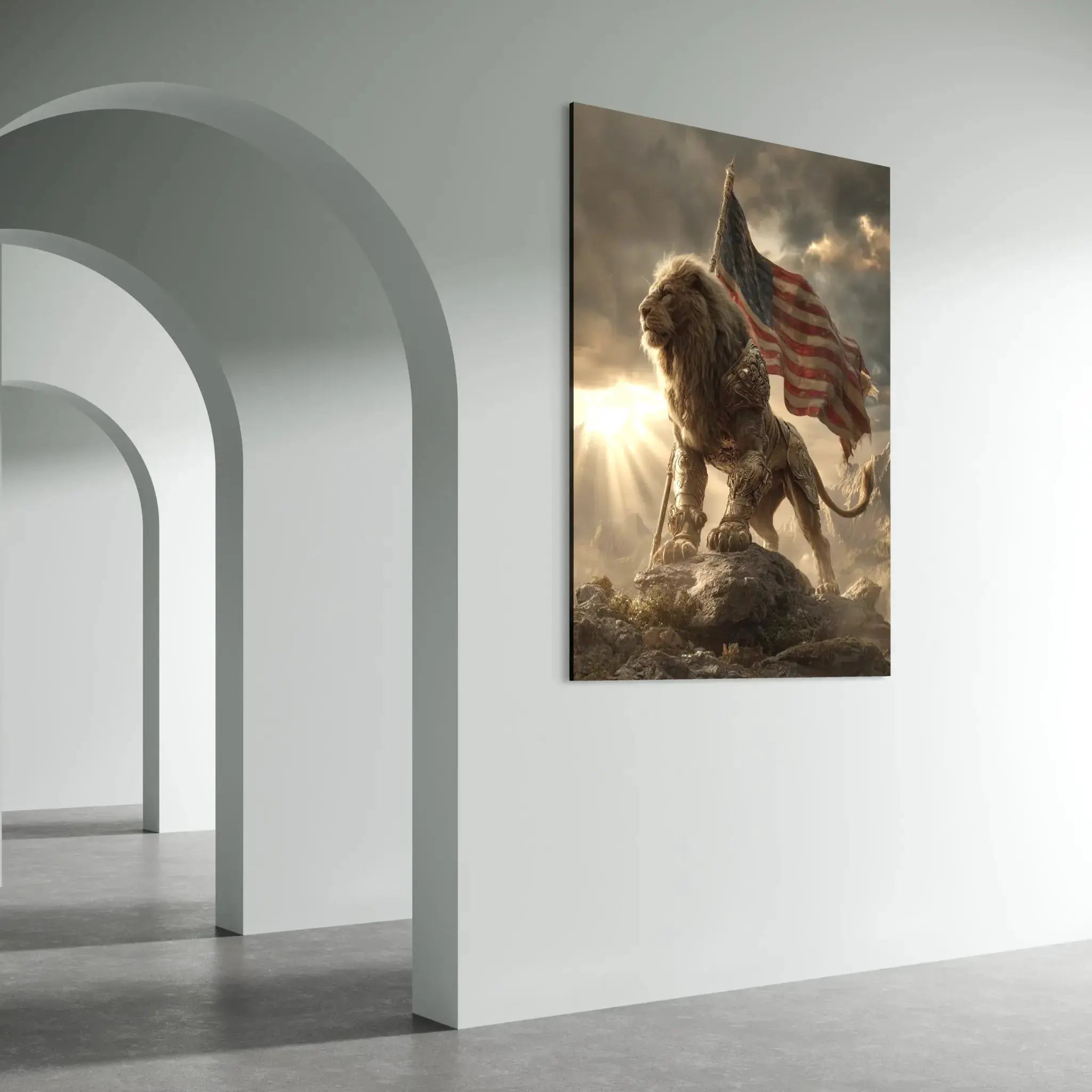 lion wall art