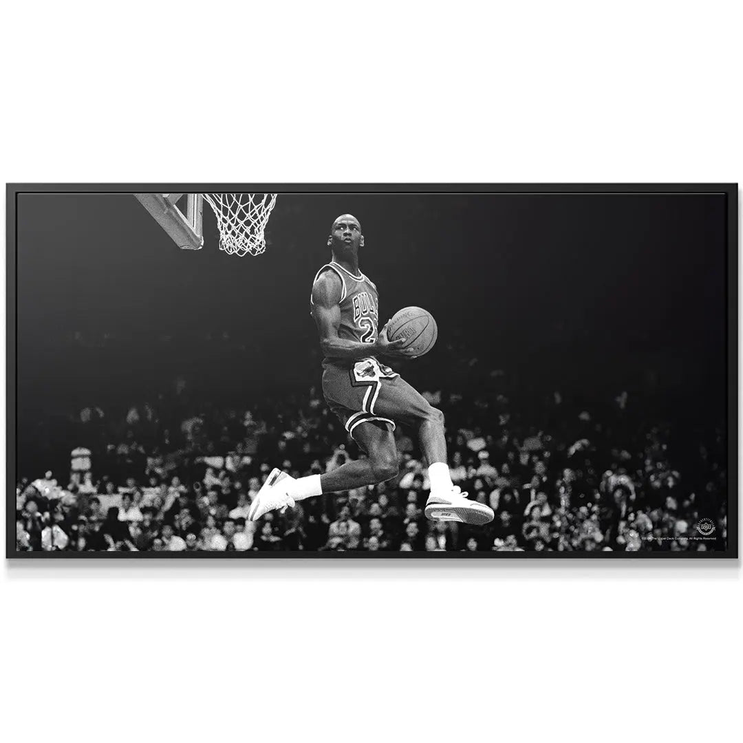 Michael Jordan - Tell Me I Can't (No Quote) - Premium NBA Basketball Canvas Wall Art by MasterPeaceWall