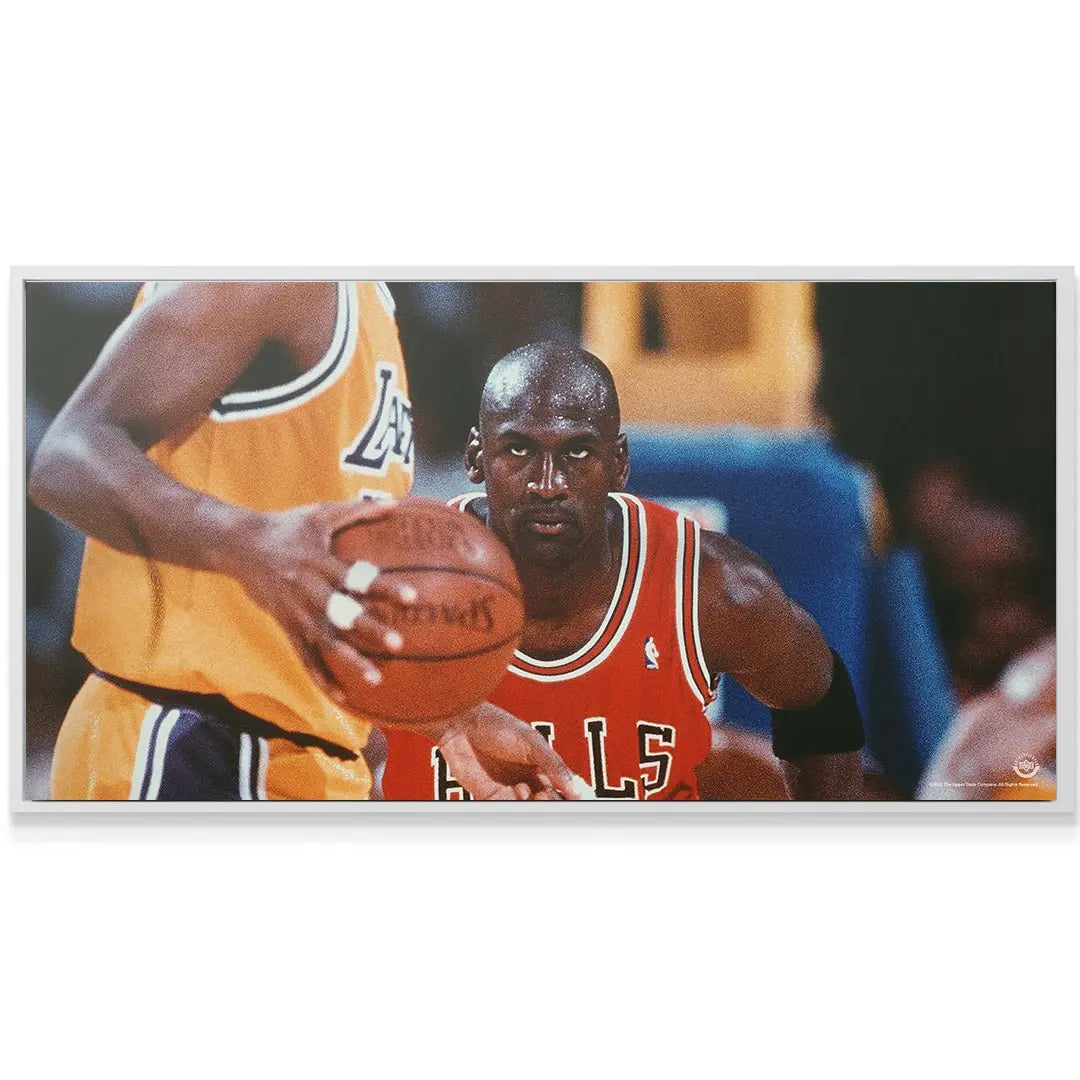 Michael Jordan - Take Things Personally (No Quote) - Premium NBA Basketball Canvas Wall Art by MasterPeaceWall